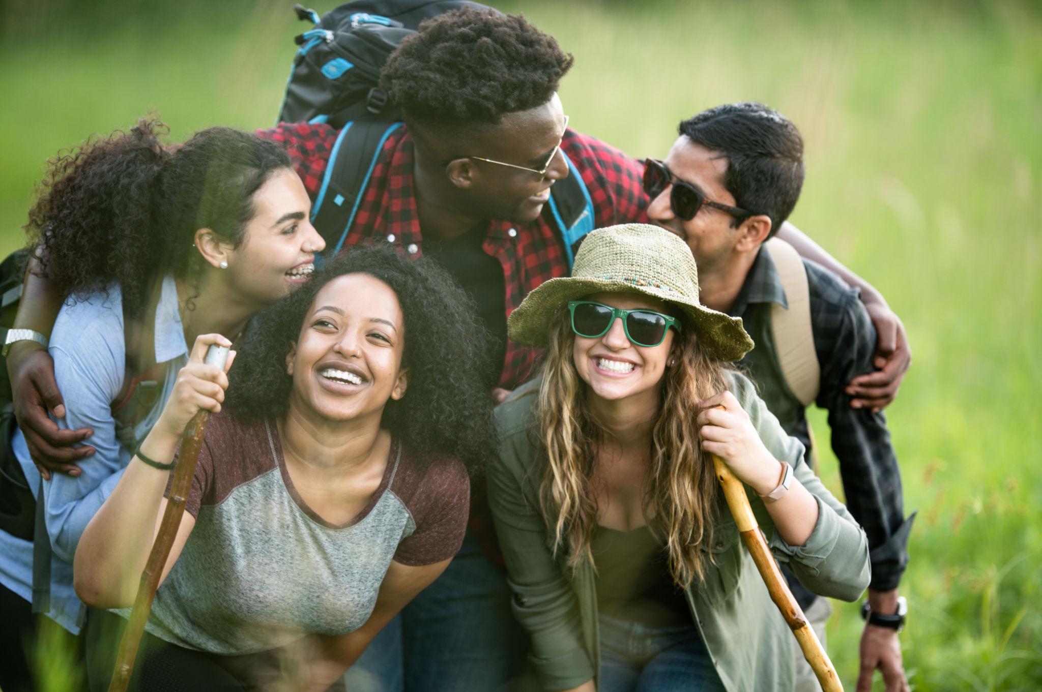 Friends spending time together